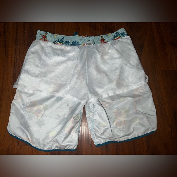 DC Originals Batman and Robin Swim Trunks Board Shorts 2XL Mesh Liner - Picture 7 of 9